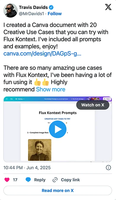 Black Forest Labs nailed it with Flux